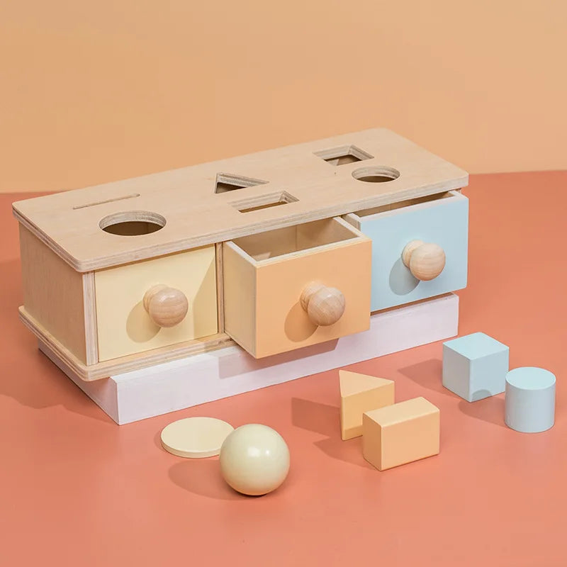 Montessori Coin Ball Drum