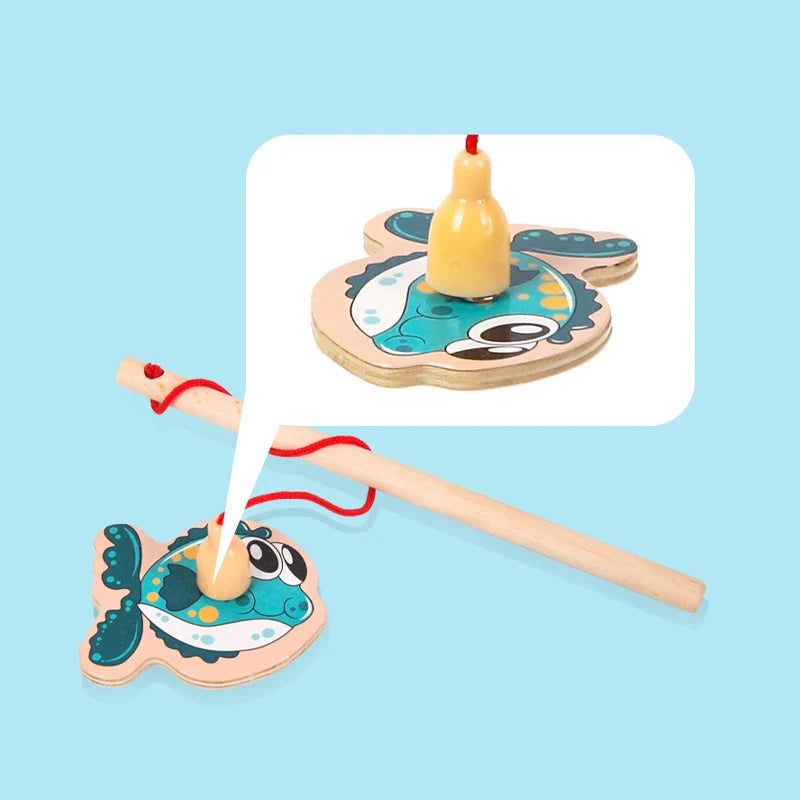 Montessori Magnetic Fishing Game