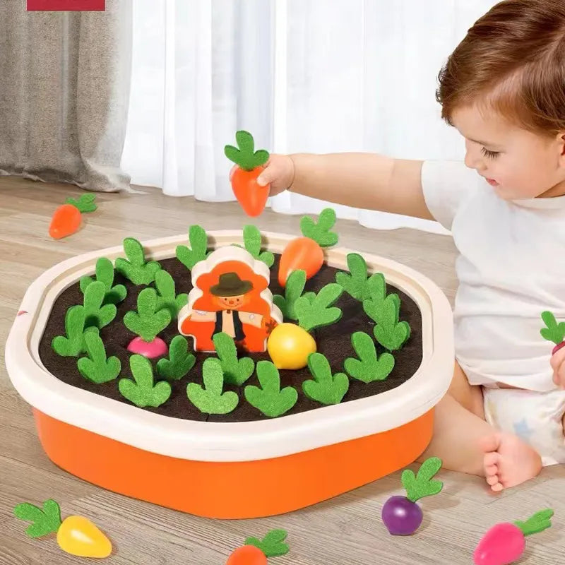 Educational Montessori Memory Toy Cultivated Field-0