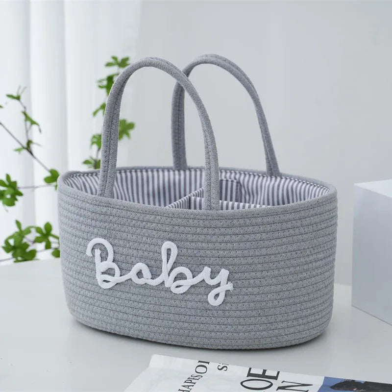 Cotton Rope Diaper Bag