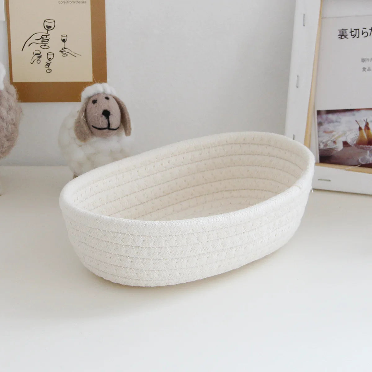 Oval Storage Basket-7