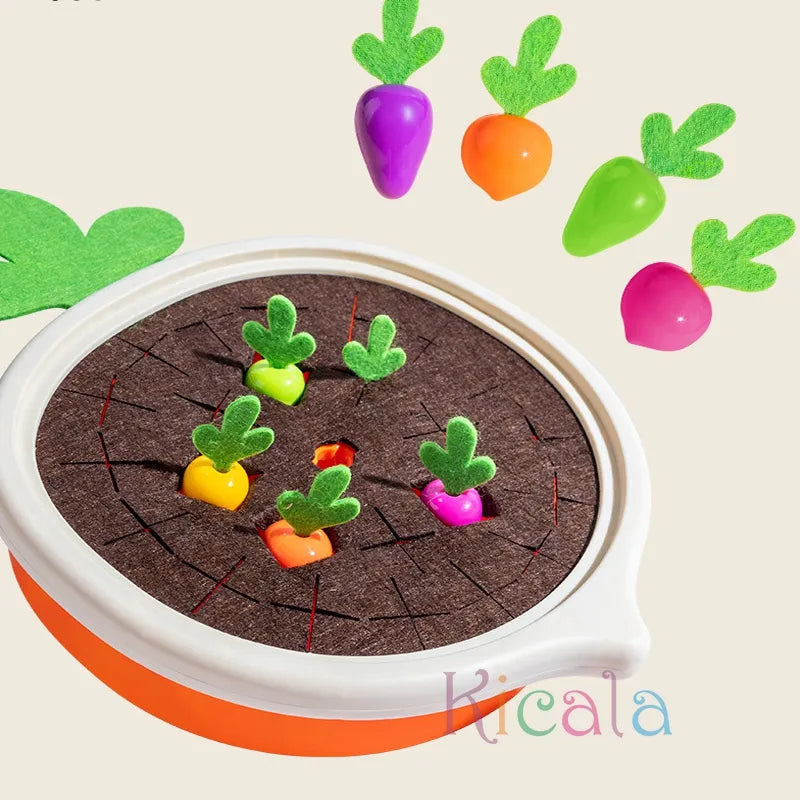 Educational Montessori Memory Toy Cultivated Field-3