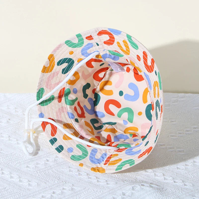 Embroidered Double Sided Baby Bucket Hat