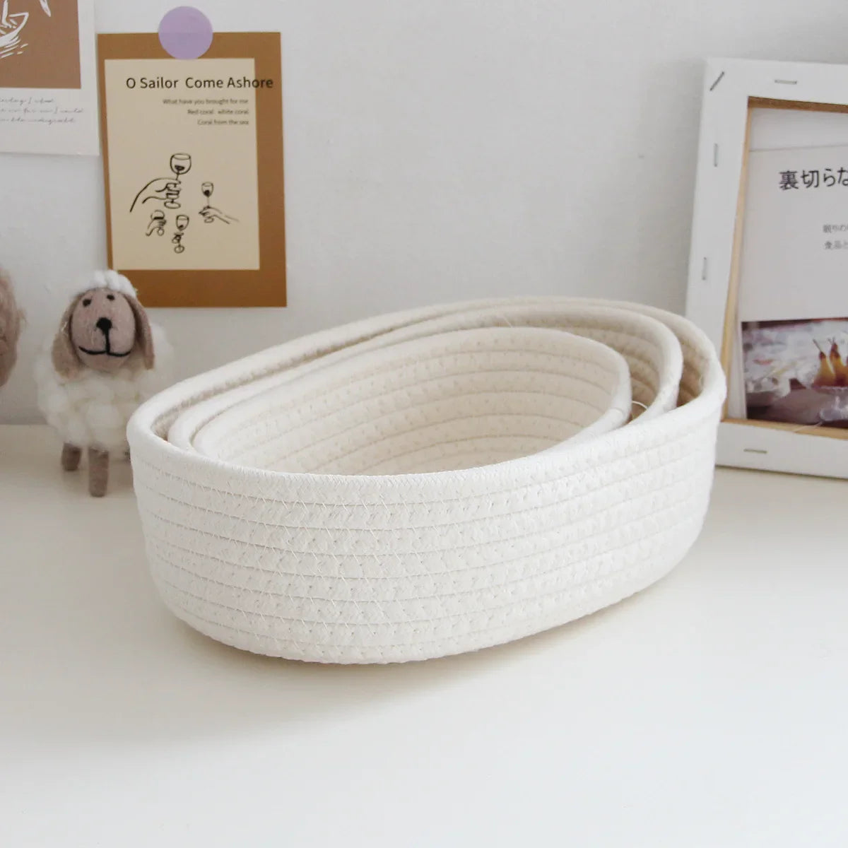 Oval Storage Basket-4