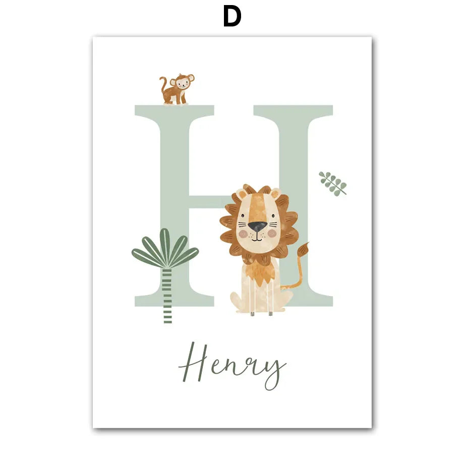 Decorative Picture "Jungle Animals" Multivariant