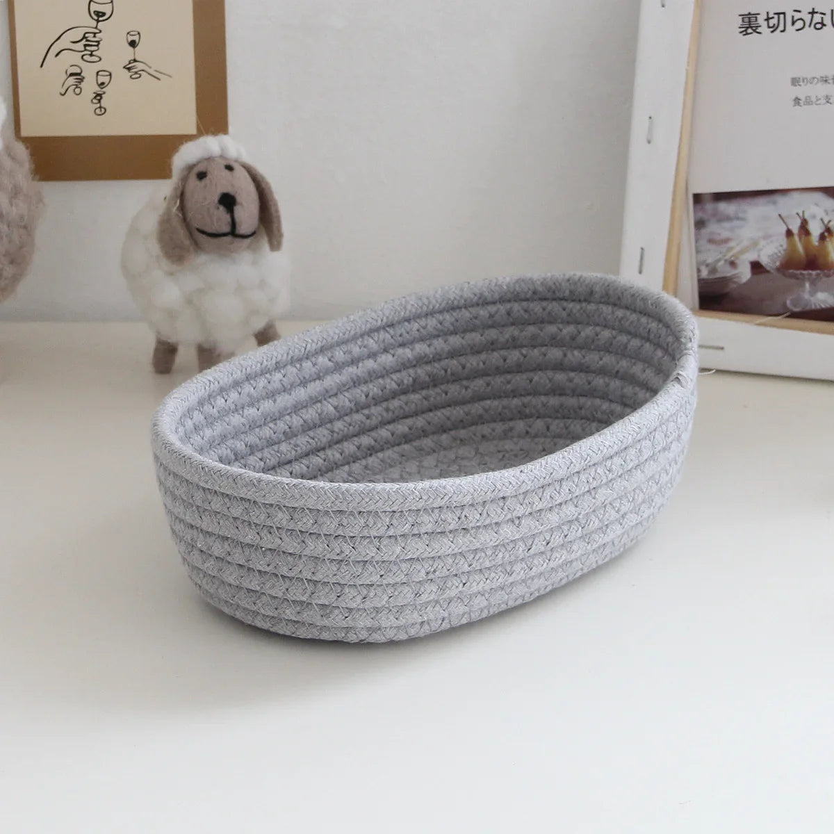 Oval Storage Basket-5