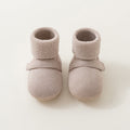 Winter Baby Girl Casual Color Patchwork Pattern Toddler Soft-Sole Walking Shoes